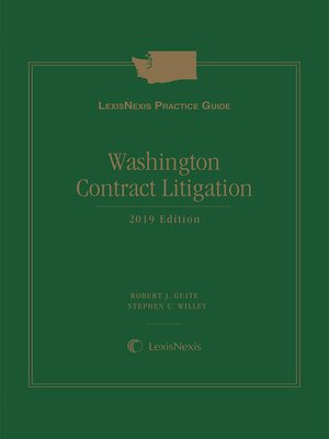 cover image of LexisNexis Practice Guide: Washington Contract Litigation